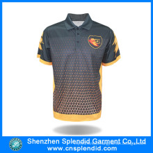 Wholesale Sports Wear Polyester Fashion Bowling Polo Shirt